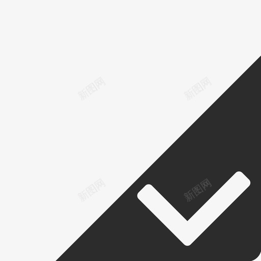 打勾-三角形- Check-triangle 1000 svg_新图网 https://ixintu.com 打勾-三角形- Check-triangle 1000