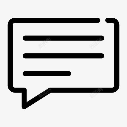 聊天对话论坛图标svg_新图网 https://ixintu.com 对话 演讲 留言 聊天 论坛