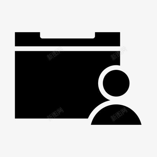 会议讨论文件夹图标svg_新图网 https://ixintu.com 人员 会议 文件夹 用户界面 讨论