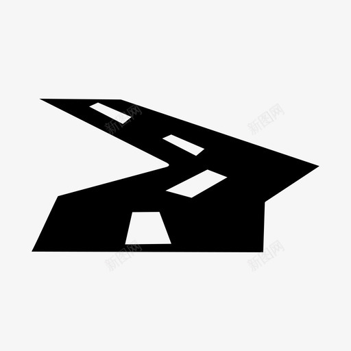 道路路线街道图标svg_新图网 https://ixintu.com 交通 旅行 街道 路线 道路