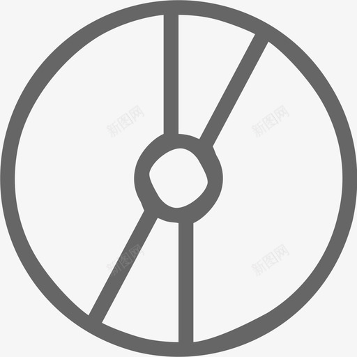 空心 CD icon 666svg_新图网 https://ixintu.com 空心 CD icon 666