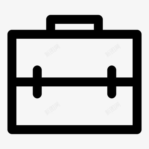 公文包包商务图标svg_新图网 https://ixintu.com 公文包 包 商务 商务1加粗 工作 旅行