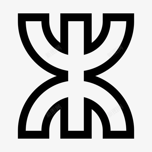 阿玛齐格柏柏尔自由人图标svg_新图网 https://ixintu.com 伊玛孜根 塔玛兹加 柏柏尔 自由人 阿玛齐格 马格里布