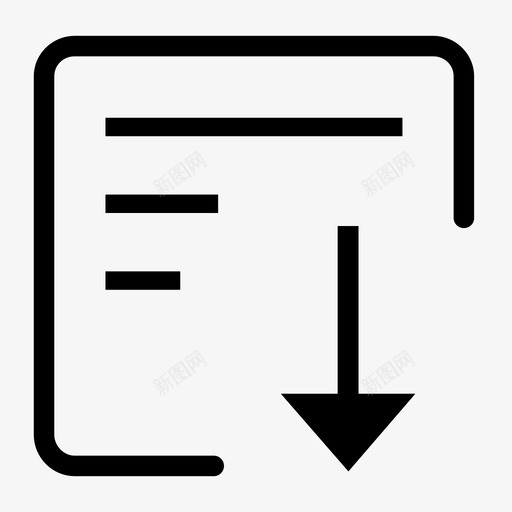 下发整改单svg_新图网 https://ixintu.com 下发整改单 线性 扁平