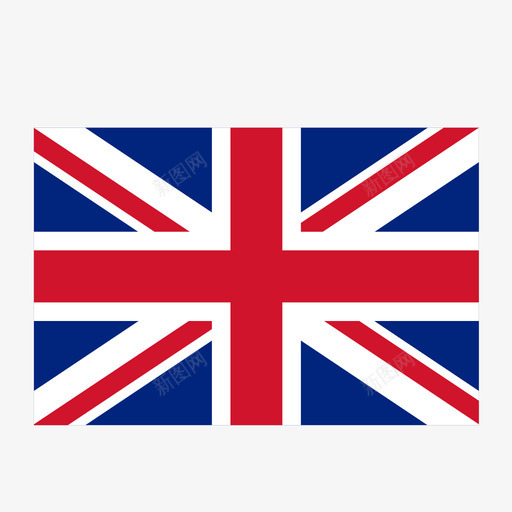 英国svg_新图网 https://ixintu.com 英国 扁平 单色 国旗
