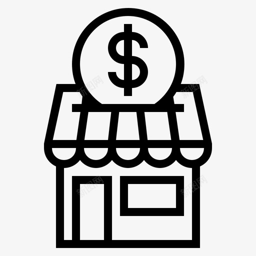 投资储蓄小企业图标svg_新图网 https://ixintu.com 储蓄 小企业 投资