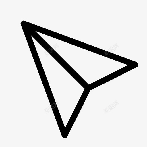 发送箭头发件箱图标svg_新图网 https://ixintu.com 发件箱 发送 发送文件 箭头 网络图标