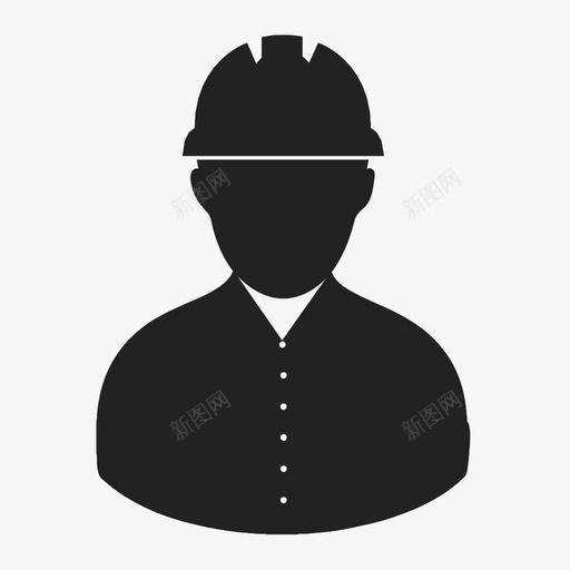 工人档案帽子男图标svg_新图网 https://ixintu.com 工人档案 帽子 用户 男