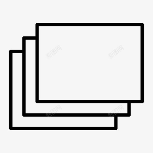 窗口多个选项卡多个图标svg_新图网 https://ixintu.com 多个 多个选项卡 屏幕 窗口 选项卡