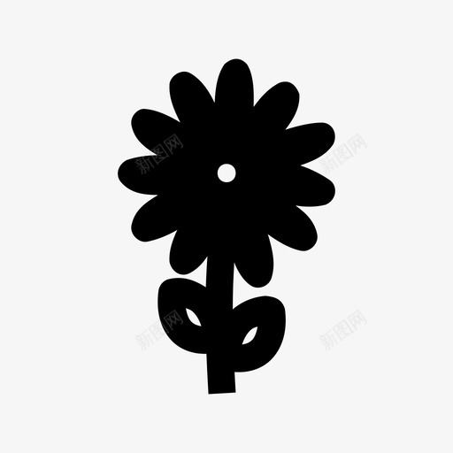 鲜花生日花束图标svg_新图网 https://ixintu.com 宴会 生日 花店 花束 鲜花