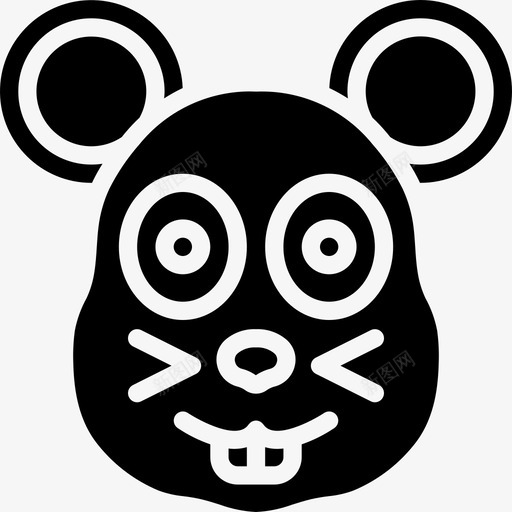 鼠标动物化身图标svg_新图网 https://ixintu.com 动物 化身 实体化身 鼠标