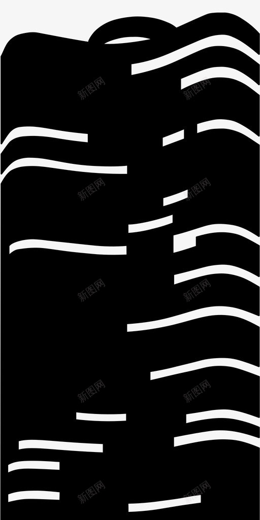 湖景塔建筑芝加哥图标svg_新图网 https://ixintu.com 建筑 湖景塔 芝加哥 芝加哥天际线