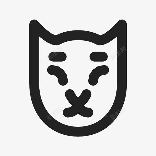风筝动物娱乐图标svg_新图网 https://ixintu.com 动物 娱乐 狐狸 面具 风筝