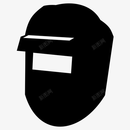 电焊帽防护眼镜图标svg_新图网 https://ixintu.com 电焊工人 电焊帽 防护眼镜