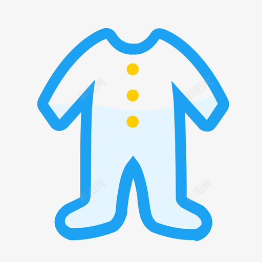 婴儿服svg_新图网 https://ixintu.com 婴儿服