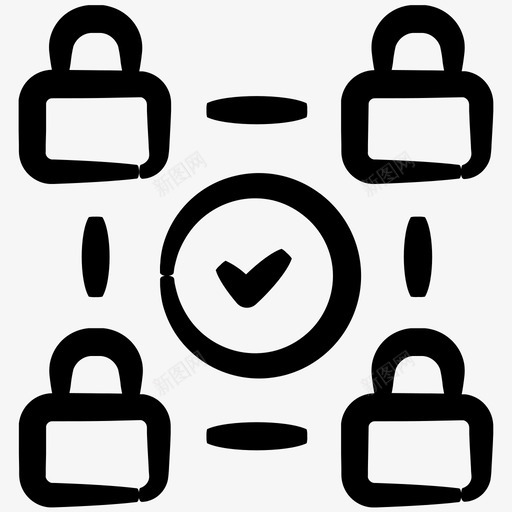 安全系统锁安全图标svg_新图网 https://ixintu.com inky安全卷4 安全 安全系统 锁