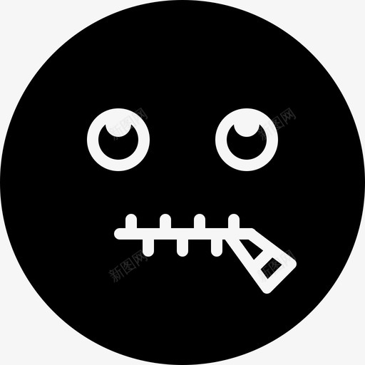 说不出话哑巴默契图标svg_新图网 https://ixintu.com 哑巴 舌头打结 说不出话 默契