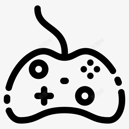 xboxgamepad游戏控制器视频游戏图标svg_新图网 https://ixintu.com xboxgamepad 游戏控制器 视频游戏