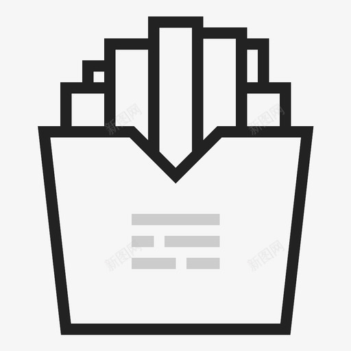 薯条土豆条图标svg_新图网 https://ixintu.com 土豆条 薯条