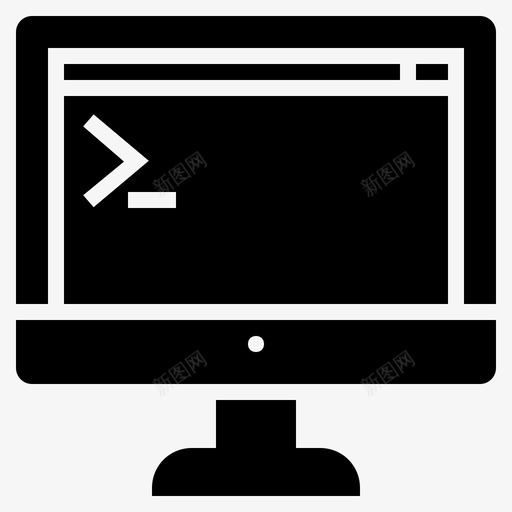 软件开发计算机计算机编程图标svg_新图网 https://ixintu.com 控制台屏幕 终端 计算机 计算机编程 软件开发