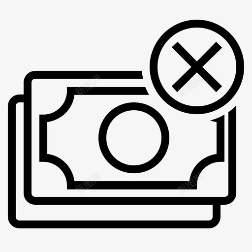 破产赔钱图标svg_新图网 https://ixintu.com 破产 赔钱