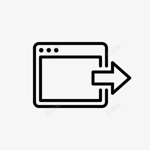 外部链接浏览器登录页图标svg_新图网 https://ixintu.com 外部链接 搜索引擎优化 浏览器 登录页 网站