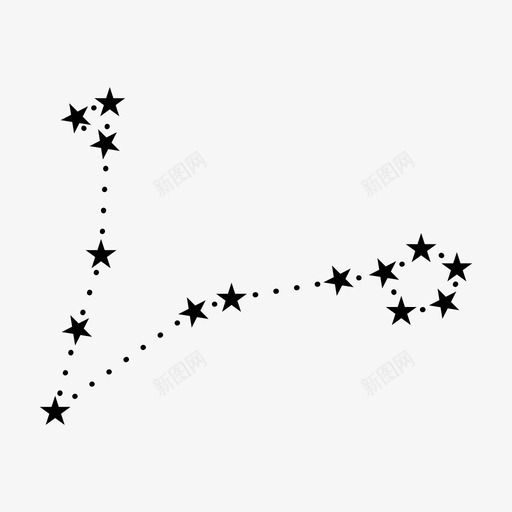 双鱼座星座秋天图标svg_新图网 https://ixintu.com 三月 双鱼座 太空 星座 星星 秋天