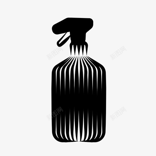 喷雾瓶园艺工具喷雾器图标svg_新图网 https://ixintu.com 喷雾器 喷雾瓶 园艺工具 木刻园艺