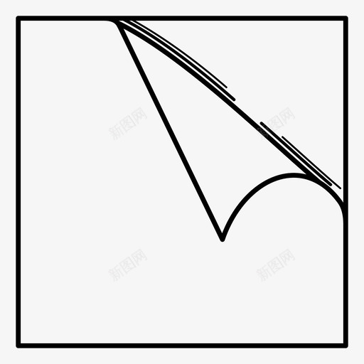翻页角卷图标svg_新图网 https://ixintu.com 下一页 卷 翻页 角