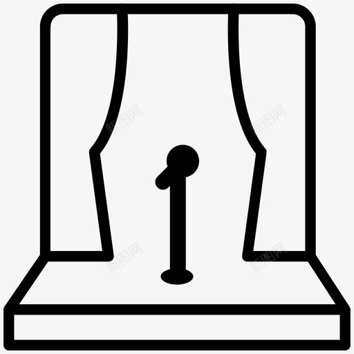 演出服务svg_新图网 https://ixintu.com 演出服务