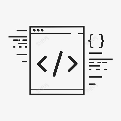 前端开发技能图标svg_新图网 https://ixintu.com 前端开发 技能 设计