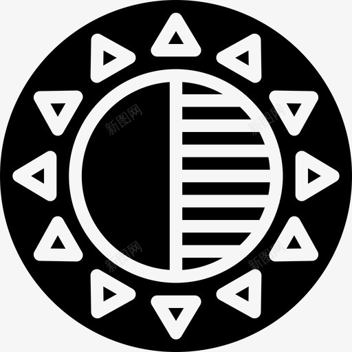 亮度对比增强图像图标svg_新图网 https://ixintu.com 亮度对比 图像 图像增强 图像处理 增强