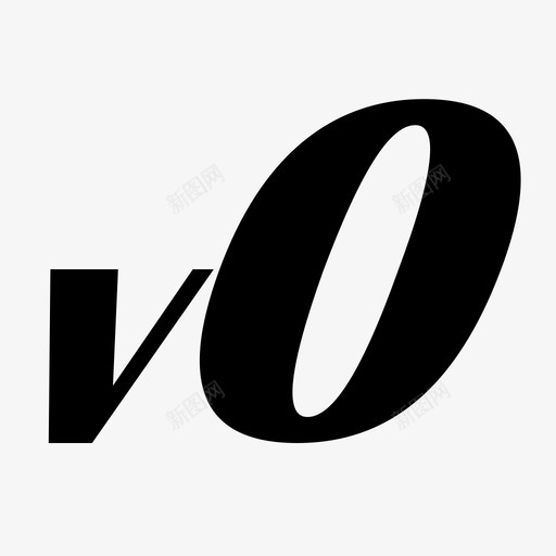 小数字v0svg_新图网 https://ixintu.com 小数字v0
