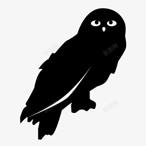 猫头鹰哈利波特女巫图标svg_新图网 https://ixintu.com 哈利波特 女巫 巫师 猫头鹰