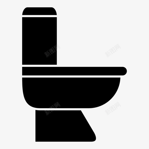 卫生间浴室家具图标svg_新图网 https://ixintu.com 卫生间 家 家具 浴室