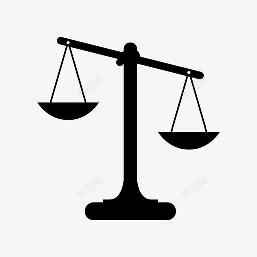 体重秤天平秤正义图标svg_新图网 https://ixintu.com 体重秤 天平秤 工具 正义 法律 金钱