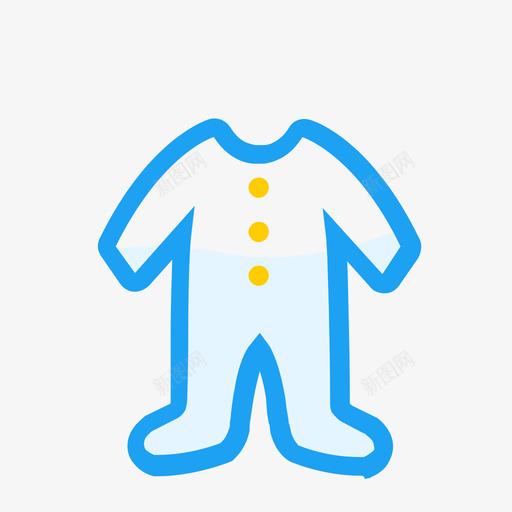 婴儿服svg_新图网 https://ixintu.com 婴儿服