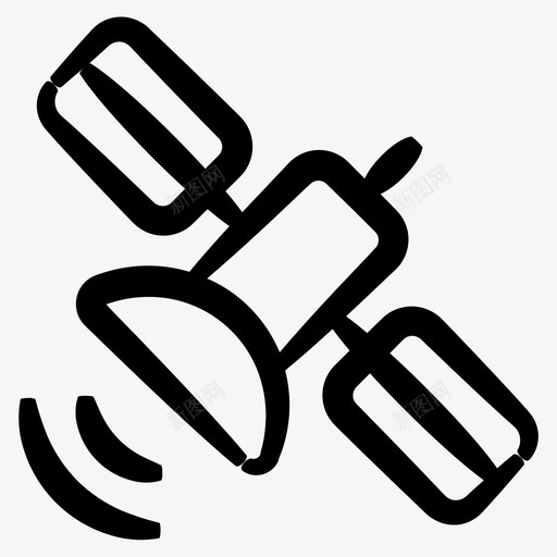 卫星太空卫星inky通讯第三卷图标svg_新图网 https://ixintu.com inky通讯第三卷 卫星 太空卫星