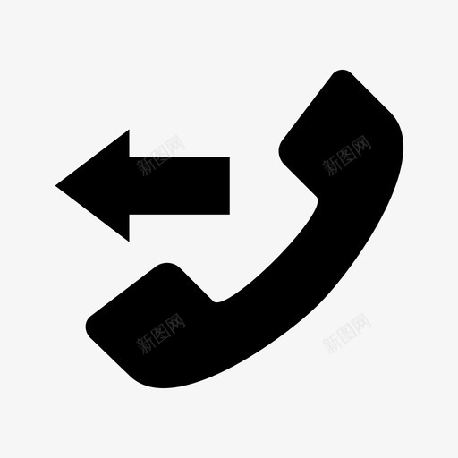 电话通讯拨号图标svg_新图网 https://ixintu.com 拨出 拨号 电话 通讯