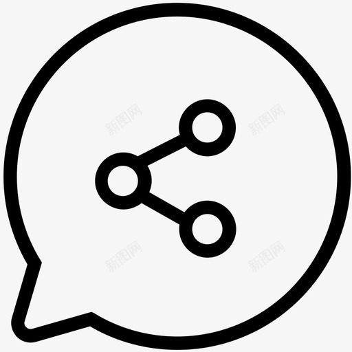 社交社区群图标svg_新图网 https://ixintu.com 人 共享 社交 社区 群 聊天2