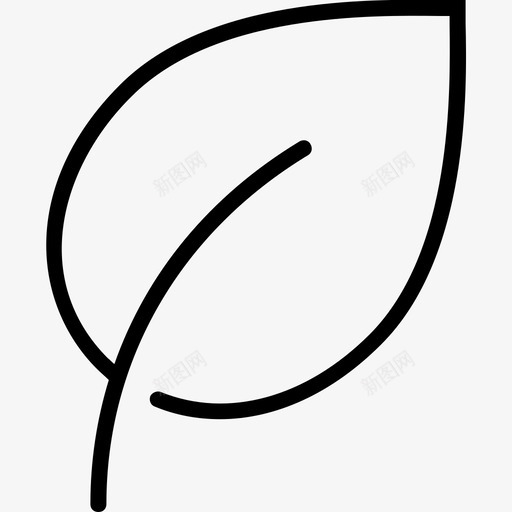 保护环境树叶图标svg_新图网 https://ixintu.com 保护 树叶 环境 自然