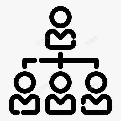 用户组业务组社区图标svg_新图网 https://ixintu.com 业务团队 业务组 人员 人员组 用户组 社区 领导