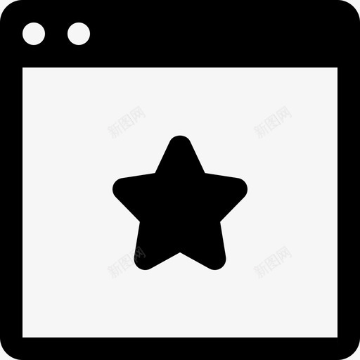 浏览器书签网站收藏夹页面图标svg_新图网 https://ixintu.com 书签网站 收藏夹页面 明星 浏览器 网站