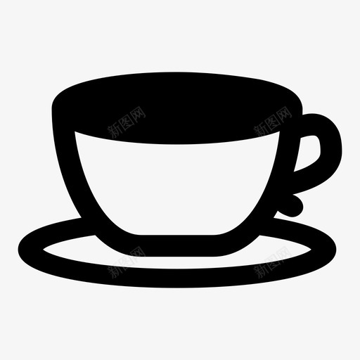 咖啡热巧克力热饮料图标svg_新图网 https://ixintu.com 咖啡 热巧克力 热饮料 牛奶 茶