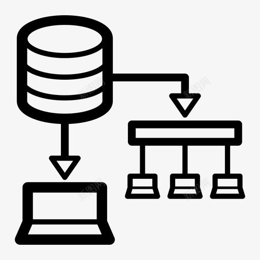 分布式缓存数据性能图标svg_新图网 https://ixintu.com 分布式缓存 大数据 性能 数据 系统