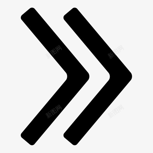 下一个箭头右边图标svg_新图网 https://ixintu.com 下一个 右边 是web或移动用户界面 箭头