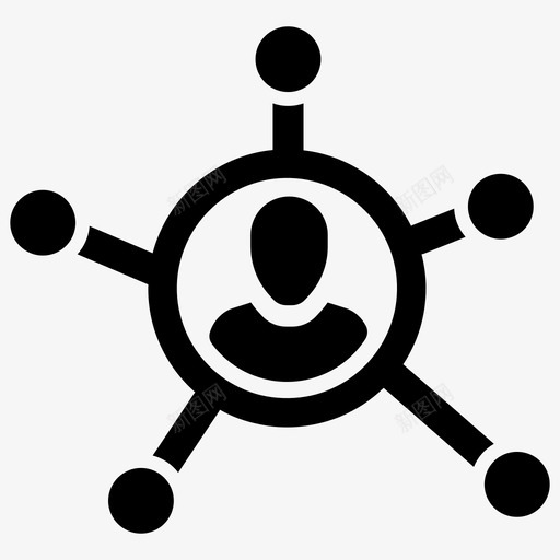 联盟营销社交搜索引擎优化网站图标svg_新图网 https://ixintu.com 搜索引擎优化网站 社交 联盟营销