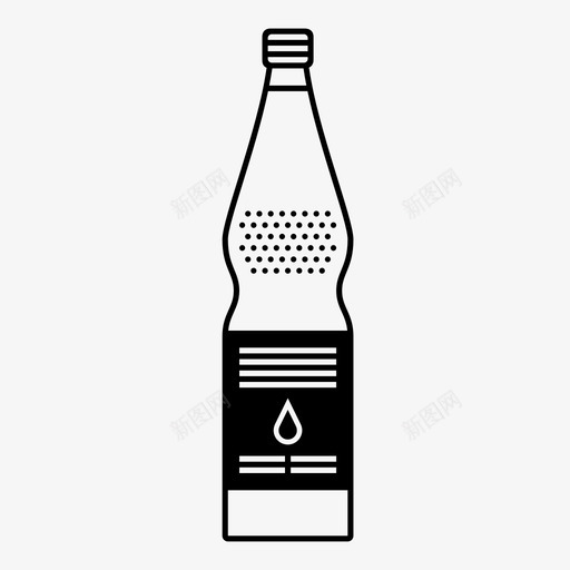 矿泉水储水瓶可重复使用图标svg_新图网 https://ixintu.com 储水瓶 可重复使用 水瓶 矿泉水