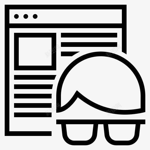 网站管理员个人网站网页师图标svg_新图网 https://ixintu.com 个人网站 网站管理员 网页设计师