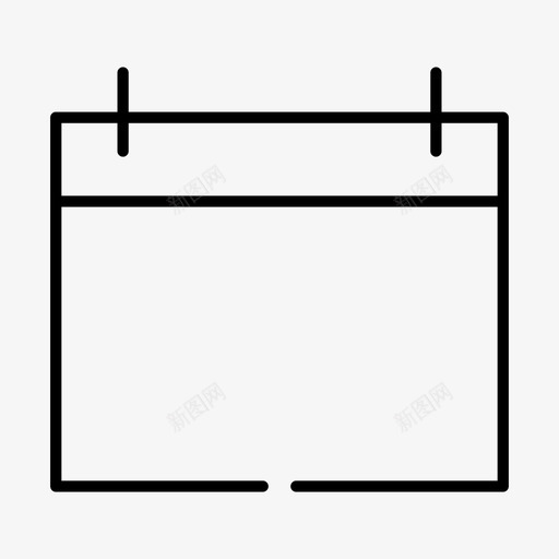 日历日日期图标svg_新图网 https://ixintu.com 业务2间隙薄 事件 墙 日 日历 日期 月